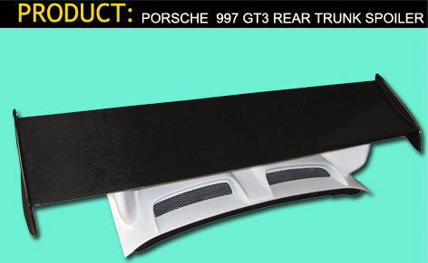 997 GT3 REAR TRUNK SPOILER