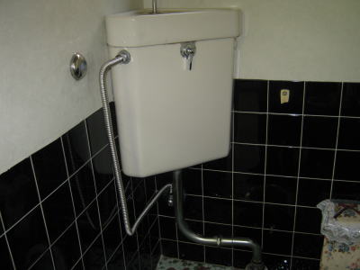 千葉県船橋市のユカ美容室様　トイレ給水配管