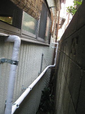 千葉県船橋市のユカ美容室様　給水配管工事